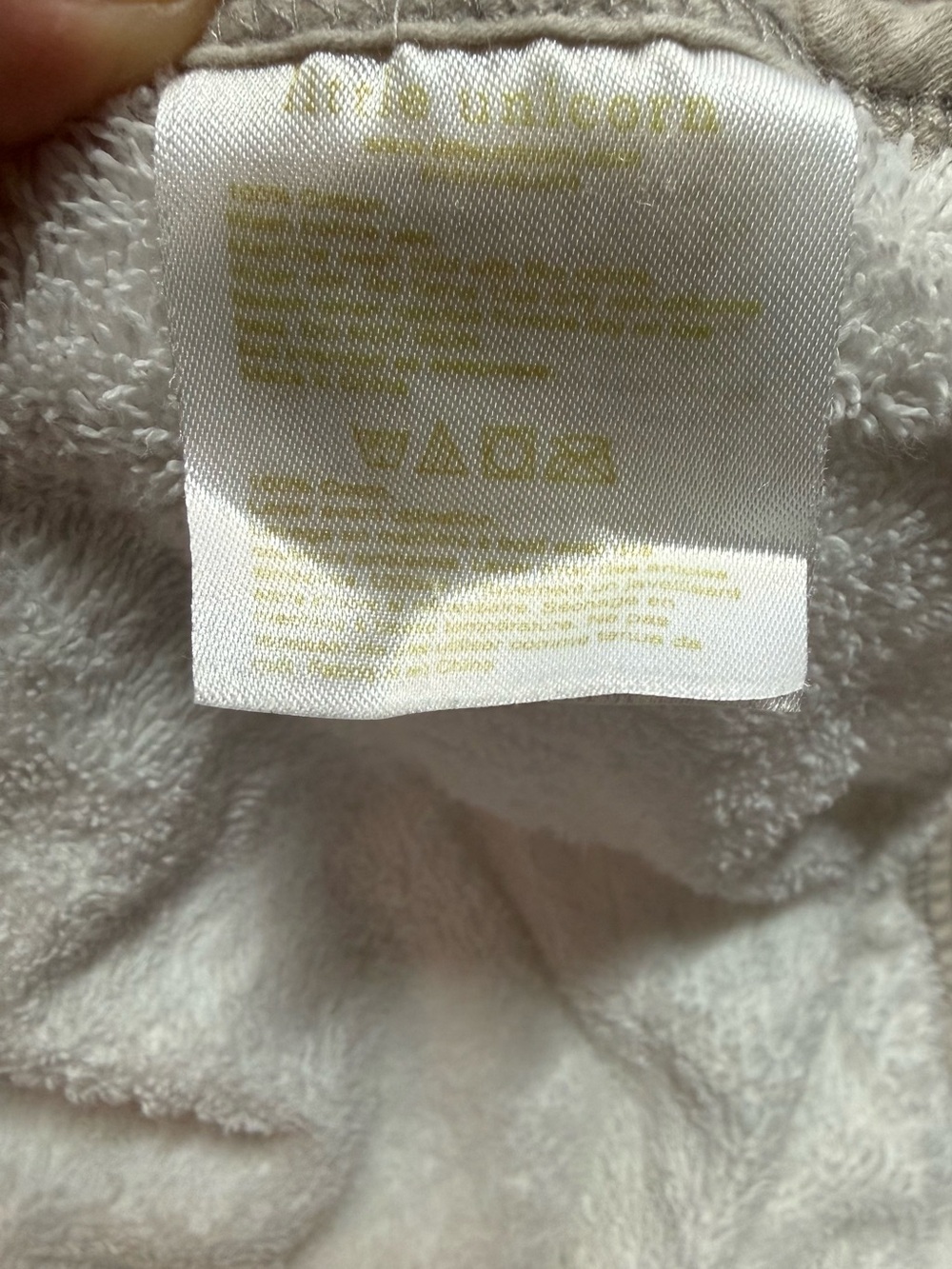 Little Unicorn Woodland Animal Muslin towel- Fox, Bear & Tree Print - Picture 6 of 7